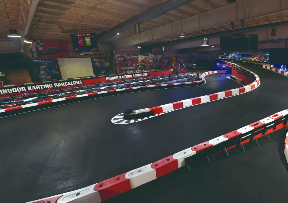 indoor karting track in barcelona