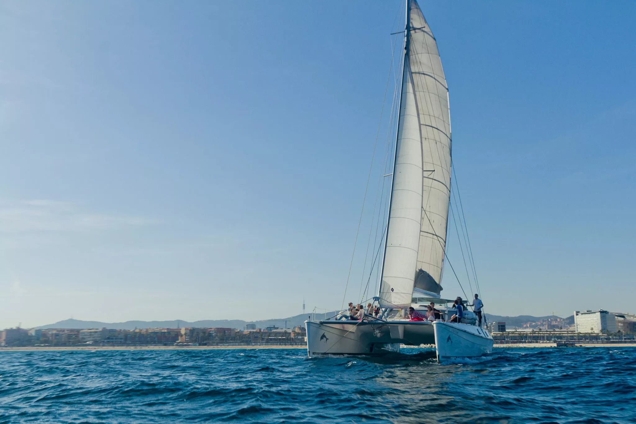 Barcos Charters para grupos grandes en Barcelona
