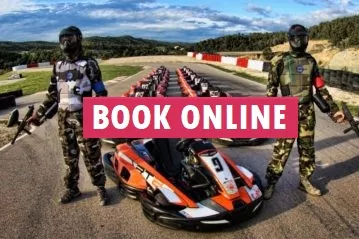 Book Paintball and Karting online for your Stag group