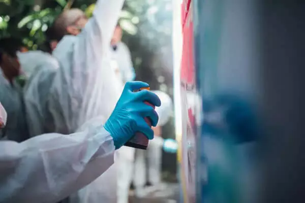 Create a stunning piece of street art in Barcelona with your colleagues