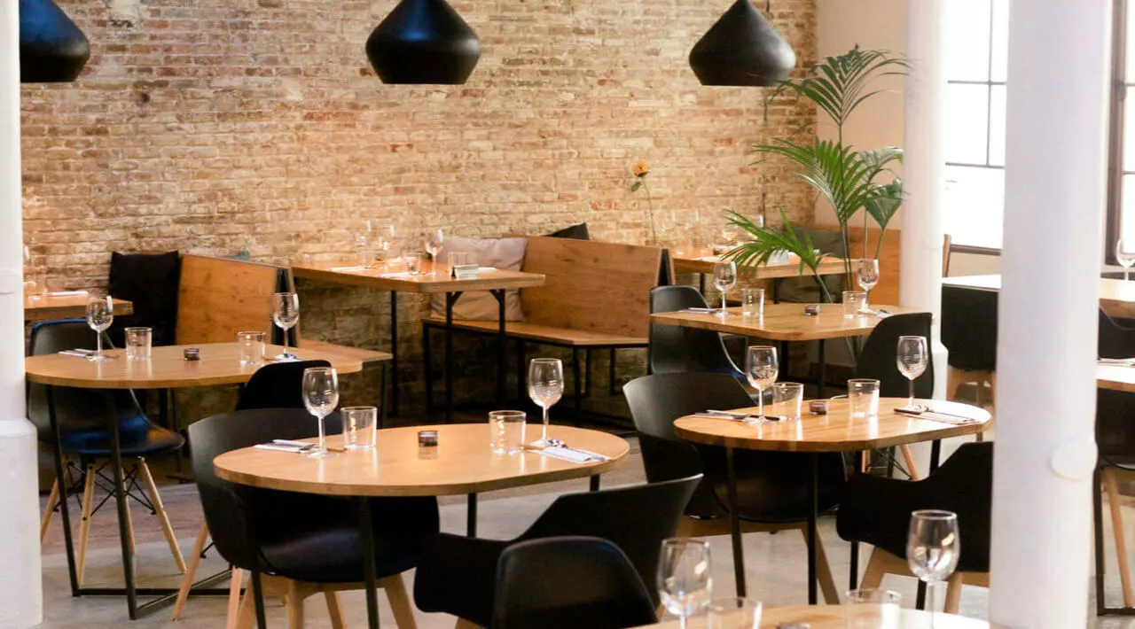 Stylish plant-based restaurant Barcelona